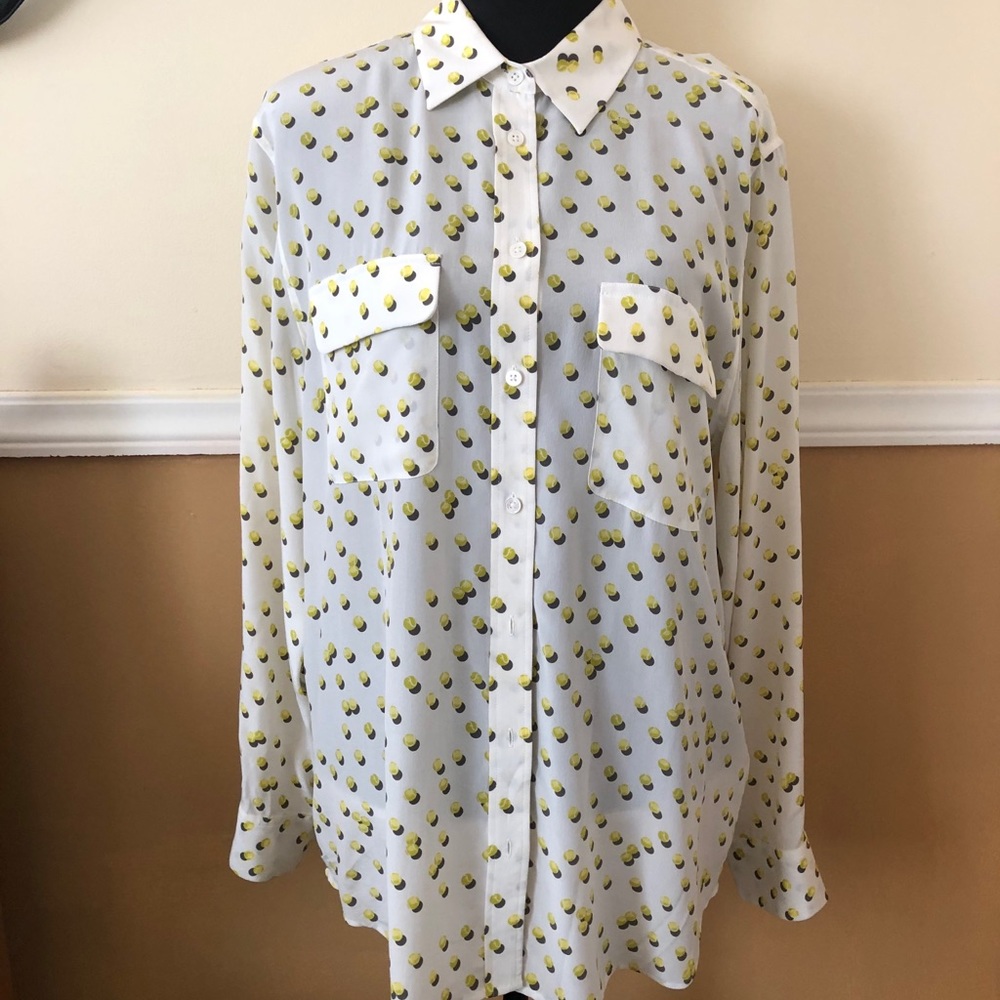 🆕 Equipment silk blouse 👚